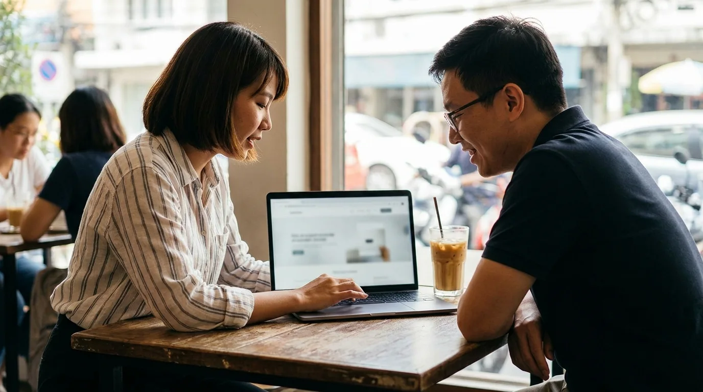 Web design in Bangkok